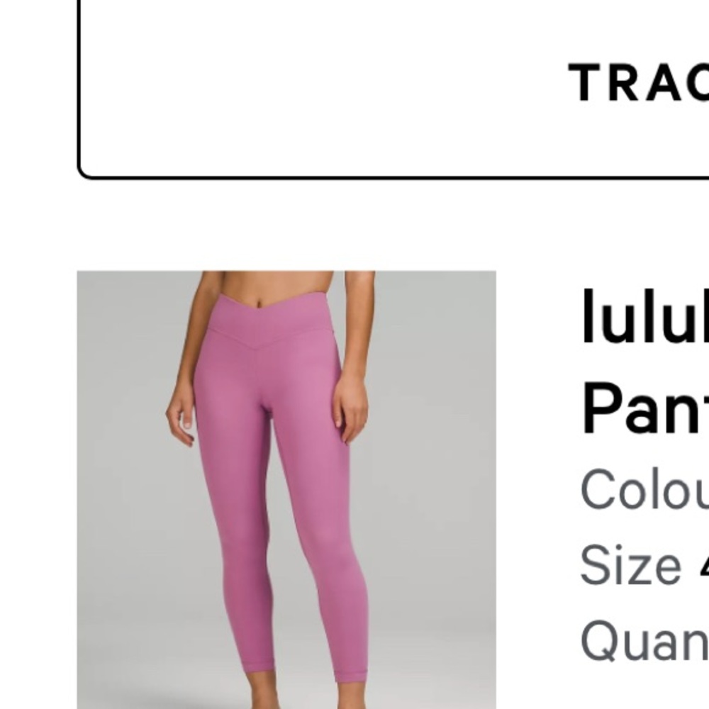 Lululemon Align v-waist legging